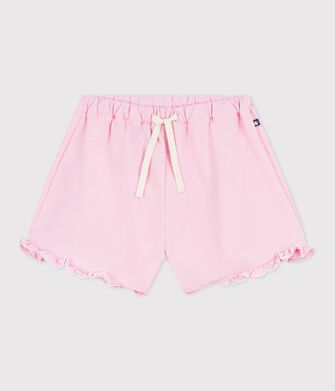 Children's plain cotton shorts