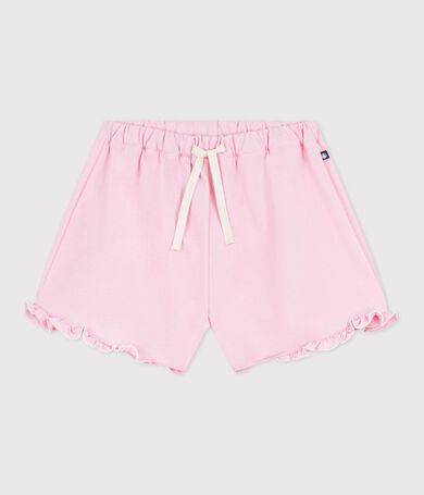 Children's plain cotton shorts