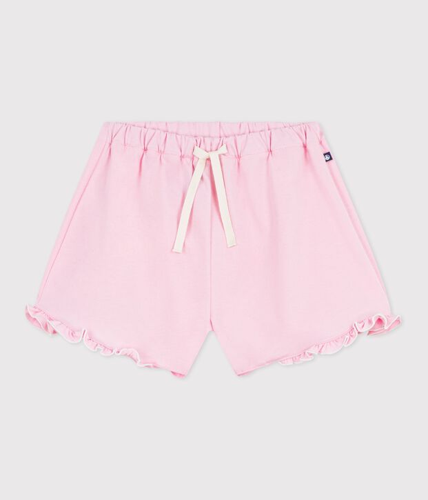 Children's plain cotton shorts MARQUISE