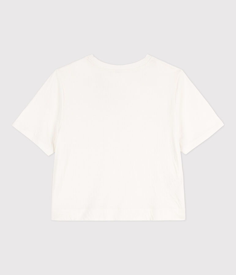 Women's Boxy Cotton T-Shirt white