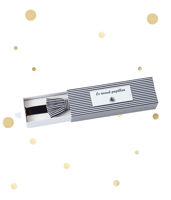 Boys' Bowtie SMOKING blue/COQUILLE beige