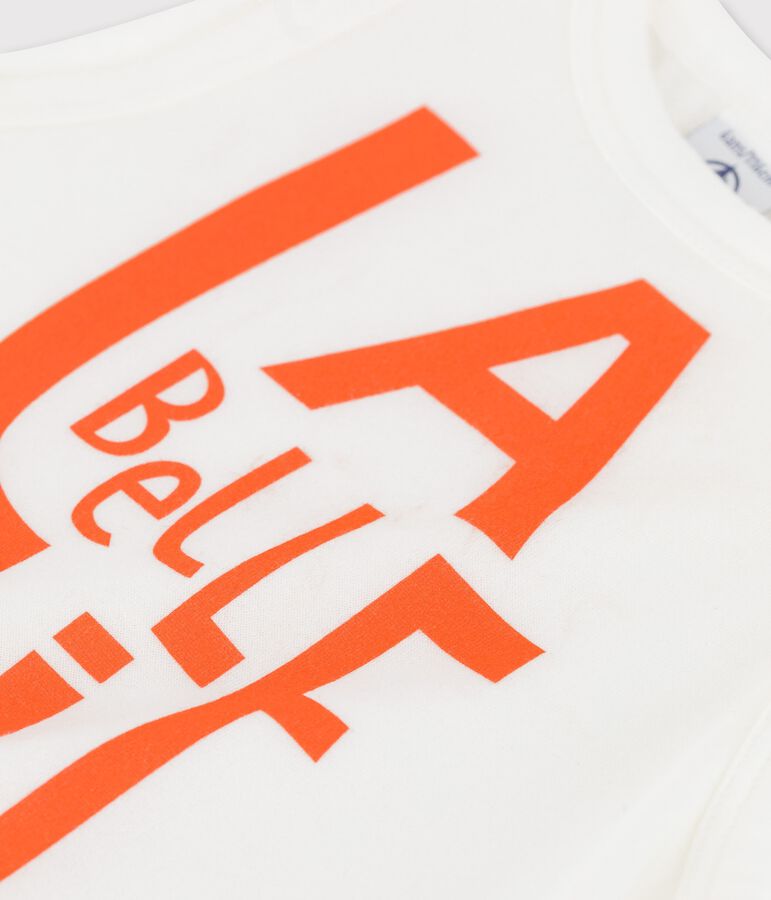 Girls' Cotton Vest white