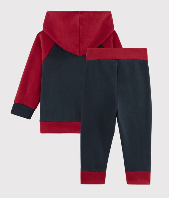 Baby boy's 2-piece set SMOKING blue/MULTICO white