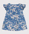 Girls' Printed Poplin Blouse BEACH blue/MULTICO