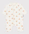 Babies' red panda-print cotton playsuit MILK /MULTICO