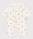 Babies' red panda-print cotton playsuit
