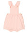 Baby Girls' Short Fleece Dungarees MINOIS pink