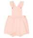 Baby Girls' Short Fleece Dungarees