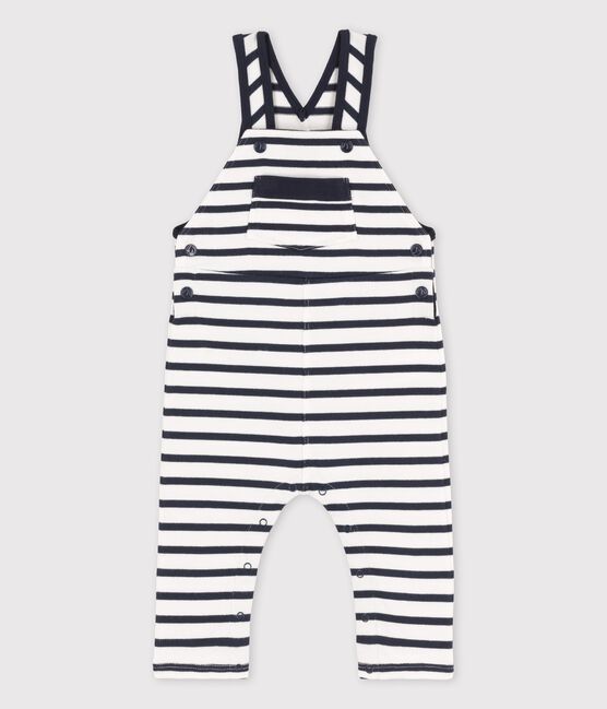 Babies' Organic Long Jersey Dungarees A03T901000