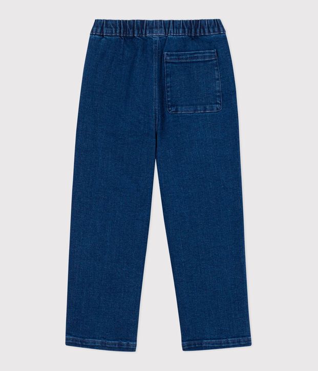 Children's denim trousers blue