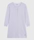 Women's nightdress in stripy cotton