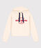 Women's Fleece Hoodie AVALANCHE Ecru