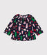 Babies' flannel blouse