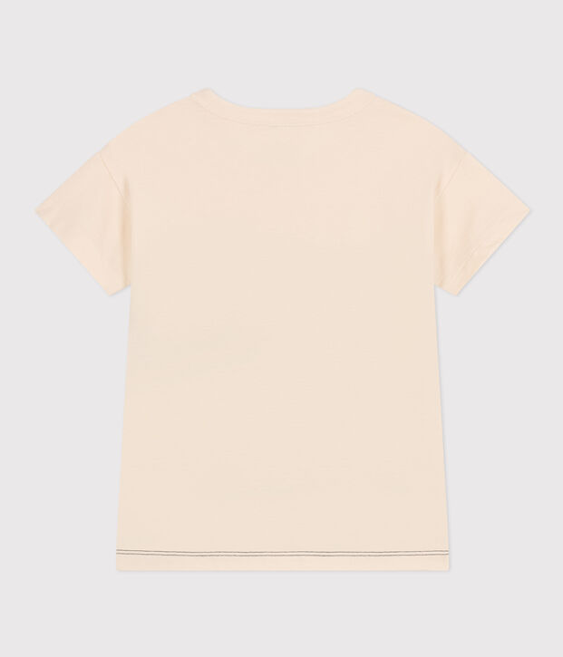 Boys' Jersey T-shirt Ecru/multicolor
