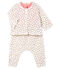 Baby Girls' Ribbed Clothing - 3-piece set MARSHMALLOW white/MULTICO white