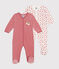 Babies' velour pyjamas - 2-pack variante 1