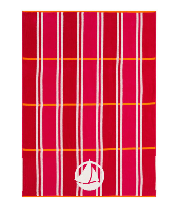Beach towel pink/multicolor