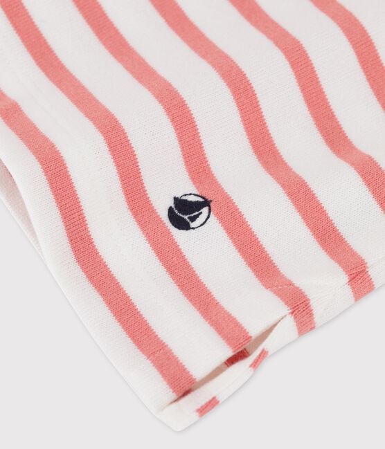 Women's Breton Cotton Top MARSHMALLOW white/PAPAYE