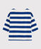 Women's Breton Top SURF blue/MARSHMALLOW white