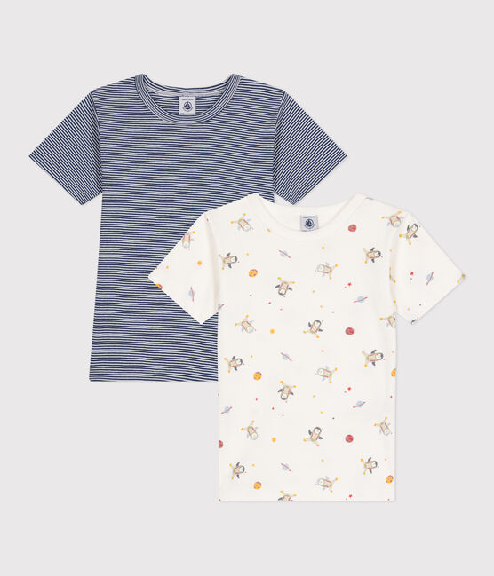 Children's short-sleeved cotton T-shirts - 2-Pack variante 1