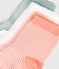 Pairs of babies' pinstripe cotton socks - 3-Pack variante 1