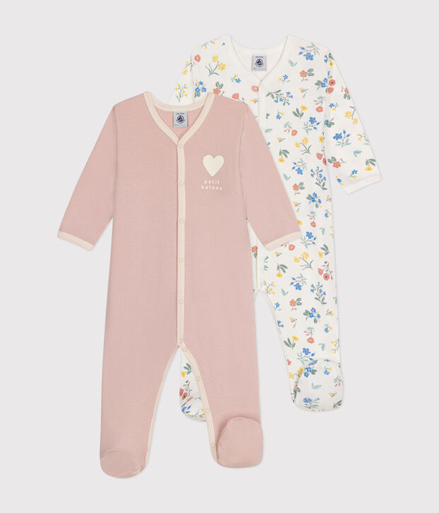 Babies' Cotton Pyjamas - 2-Pack multicolor