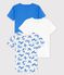 Boys' Short-Sleeved Animal Pattern T-Shirt - 3-Pack variante 1