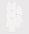 Babies' long-sleeved days of the week cotton bodysuits - 5-pack variante 1