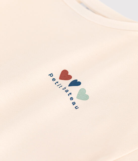 Women's Boxy Cotton T-Shirt AVALANCHE Ecru