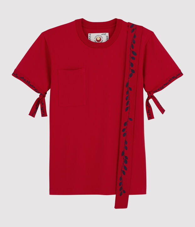 Women's/Men's T-shirt Christoph Rumpf x Petit Bateau red