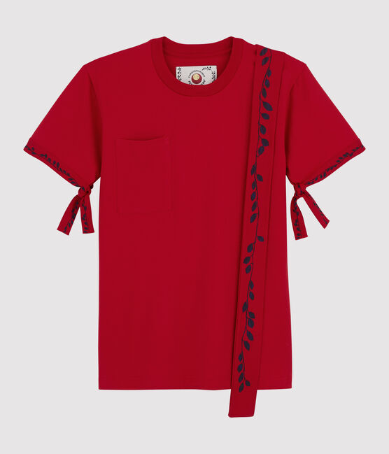Women's/Men's T-shirt Christoph Rumpf x Petit Bateau TERKUIT red