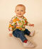 Babies' Fleece Sweatshirt AVALANCHE white/MULTICO