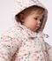 Babies' printed puffer jacket MILK /MULTICO