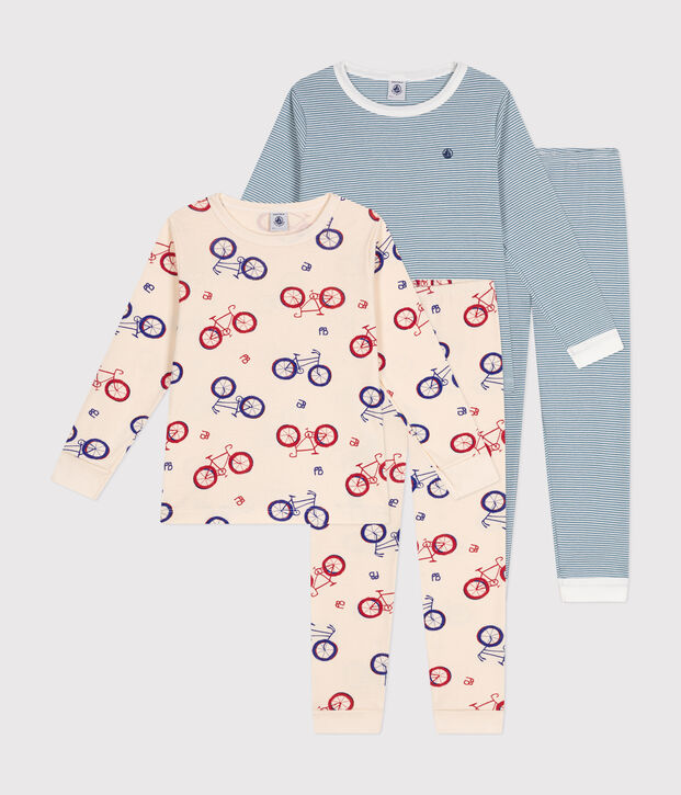 Children's cotton pyjamas - 2-pack multicolor