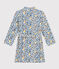 Children's Unisex Fleece Dressing Gown MARSHMALLOW /POLOCHON /MULTICO