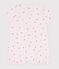 Babies' short floral cotton jumpsuit BARELY pink/MULTICO