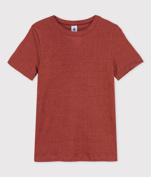 Women's Iconic Linen T-Shirt brown