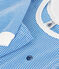 Children's Striped Cotton Pyjamas DELPHINIUM /MARSHMALLOW