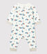 Babies' Bear Print Organic Cotton Jumpsuit