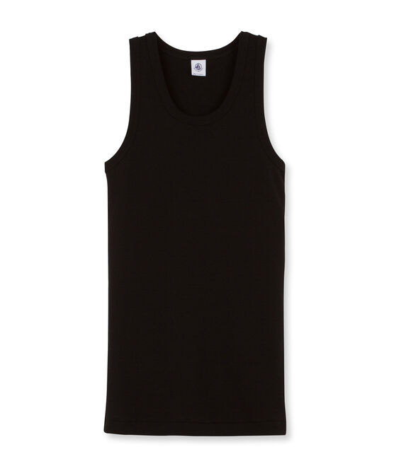 Women's Plain Sleeveless Top NOIR black