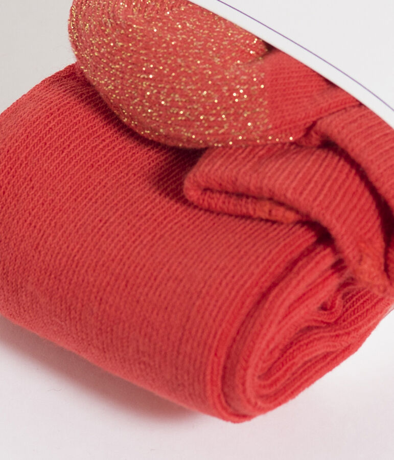 Girls' Tights red