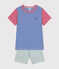 Children's short stripy pyjamas PAUL /MULTICO