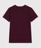 Women's short-sleeved plain cotton T-shirt MOON