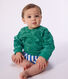 Babies' palm tree pattern cotton hoodie