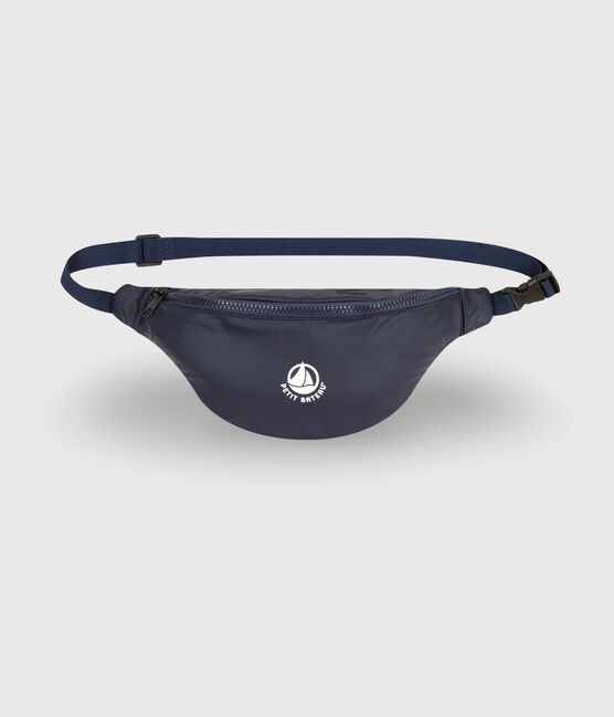 Plain children's fanny pack SMOKING blue