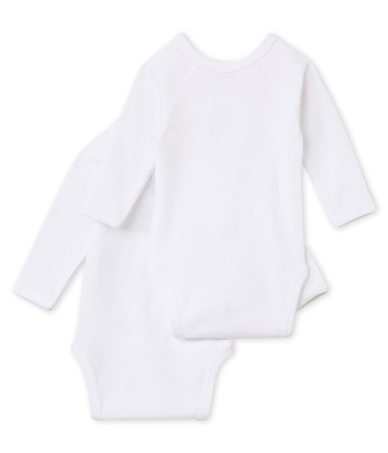 Newborn Babies' Long-Sleeved Bodysuit - 2-Piece Set multicolor