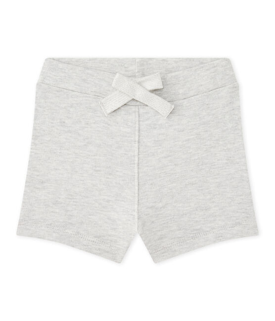 Baby boys' shorts BELUGA CHINE grey