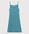 Women's Iconic Strappy Cotton Dress MIROIR blue