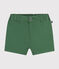 Babies' serge shorts PALMERAIE green
