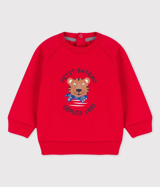 Babies' Fleece Sweatshirt TERKUIT red